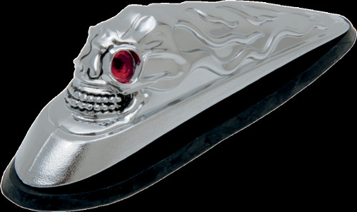 Drag Specialties Skul Head W/Illumntd Eyes