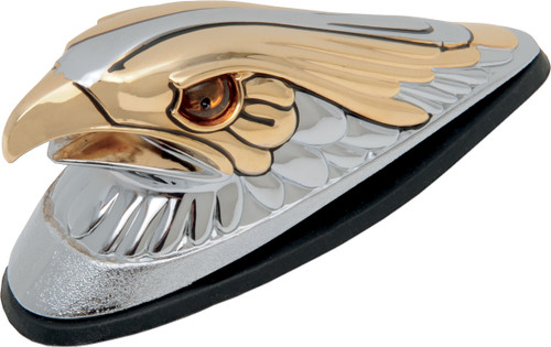 Drag Specialties Lg Gld Eagl Fnd Orn W/Lit
