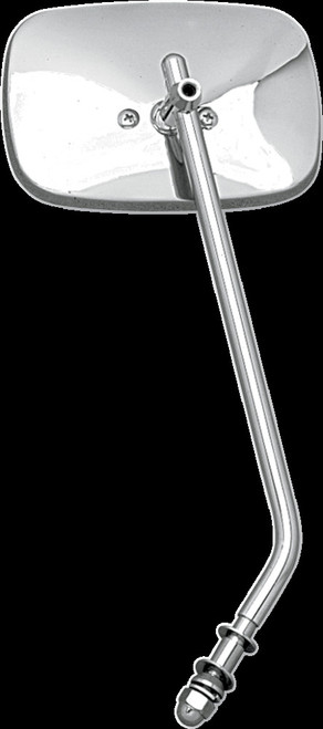 Drag Specialties Mirror Plain W Long Stem