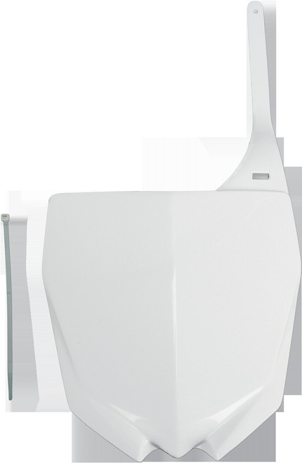 UFO Front Number Plate - '15-'21 Yamaha YZ 125 - White