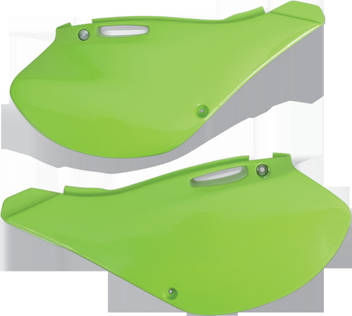 UFO Side Covers - '99-'02 Kawasaki KX 125/250 - Green
