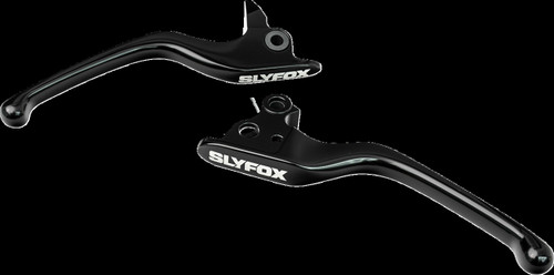 Slyfox Levers Brake/Clutch 2021-2023 Touring Black