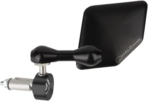 Driven Racing Mirror Halo Left Black