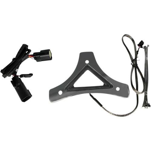 Custom Dynamics LED Backrest Light - Run/Brake - Chrome