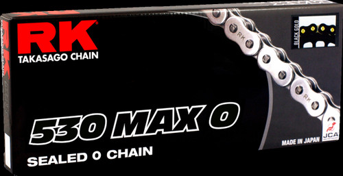 RK Chain RK 530 Max O - Drive Chain - 120 Links - Black/Gold