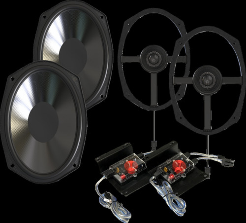 Wild Boar Audio Speaker 6X9 300 Watt 4 Ohm W/External Crossover