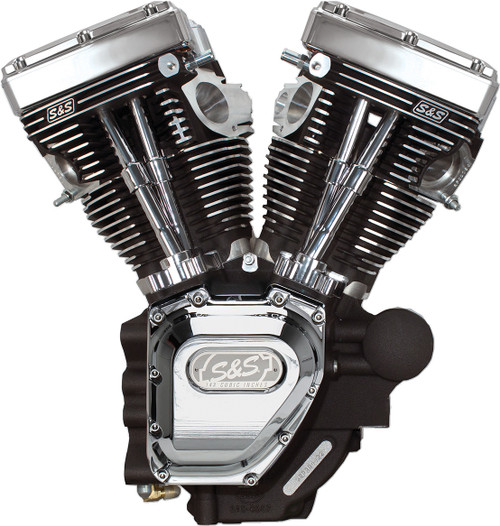 S&S Cycle Engine T143Blk/Ch 08-16Fl
