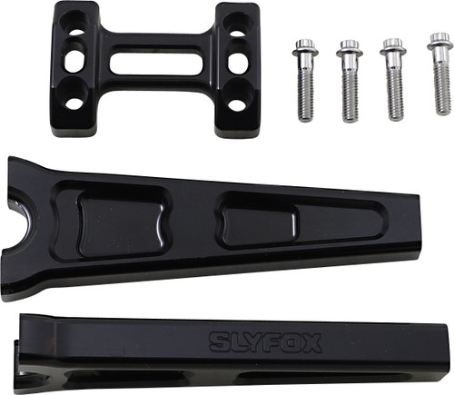 Slyfox Riser Straight 8X1" Blk