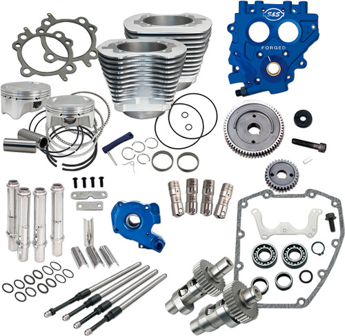 S&S Cycle Power Pk Gear 99-06 Slvr