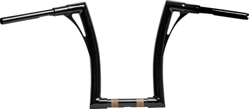 Kodlin Usa Handlebar Flowbar 1.5" Black 15" End Rise Soft,Dyna, Xl