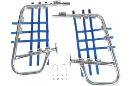 DG Performance Alloy Nerf Bars - LT250R - Natural/Blue D606220