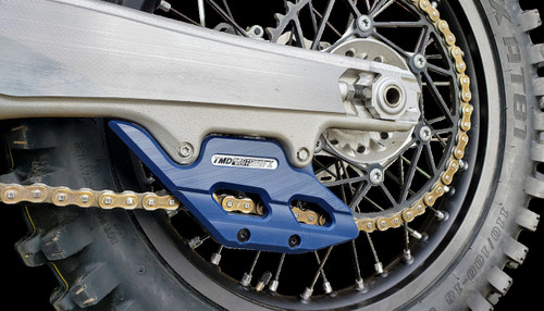 T.M. Designwork Factory Edition Chain Guide With Replacement Wear Pad  Blue Gas Gas 2024' MC 125