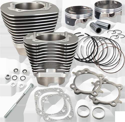 S&S Cycle Cylinder Kit 117"Tc Gray