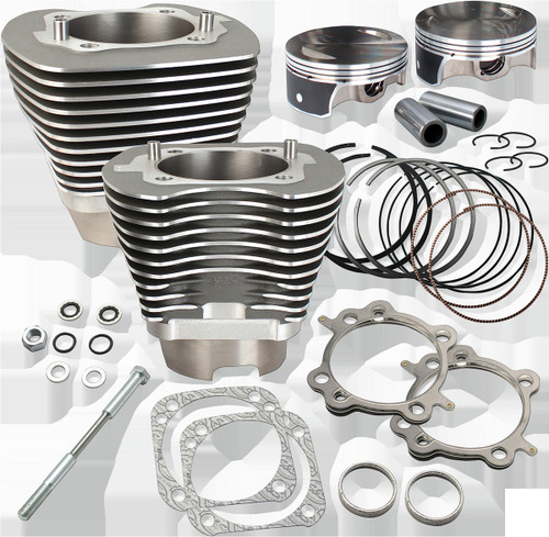 S&S Cycle Cylinder Kit 124"Tc Gray