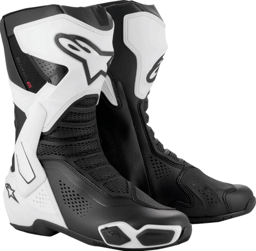 Alpinestars SMX-6 V3 Vented Boots - Black/White - US 11.5/EU 46