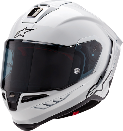 Alpinestars Supertech R10 Helmet - Solid - Gloss White - Medium