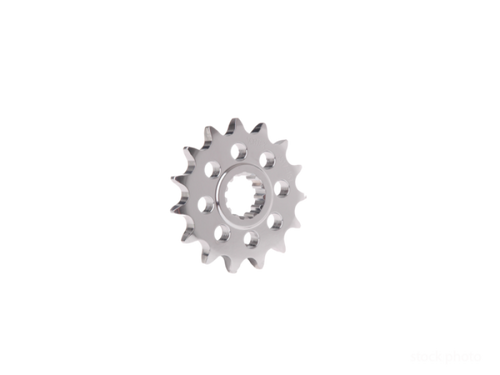 Vortex Racing Steel Front Sprocket 520 17 Tooth- Silver vtx3271-17
