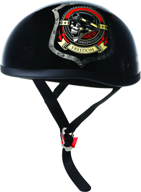 Skid Lids Freedom Original Helmet - Black - Large