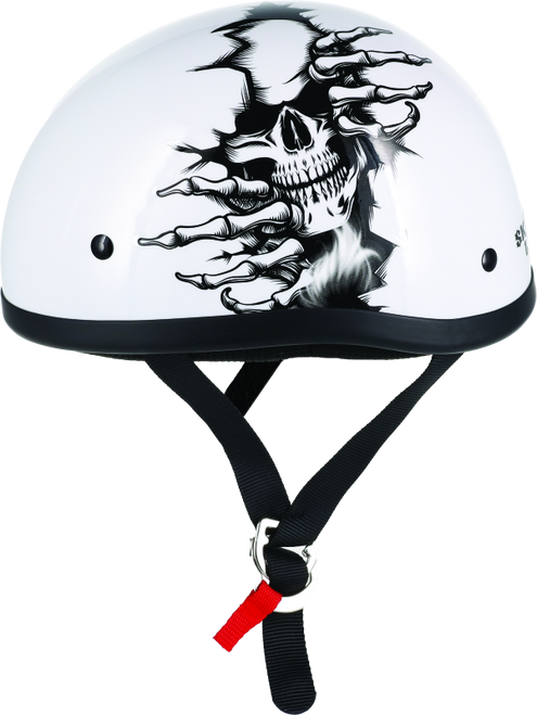 Skid Lids Born Wild Original Helmet - White - XL