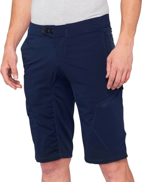 100% Ridecamp Shorts- Navy- 36