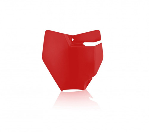 Acerbis Front Number Plate Red acb2449400004