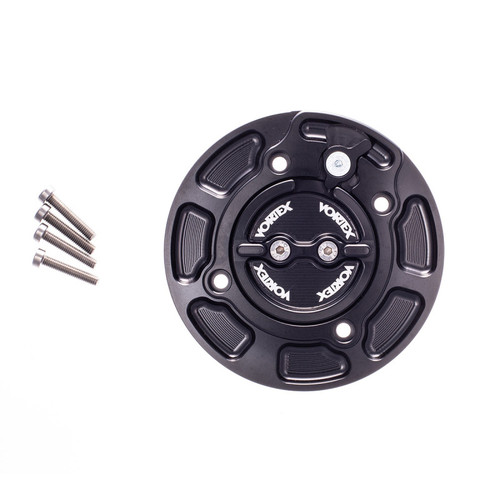 Vortex Racing V3 Fuel Cap Kawasaki- Black vtxGC440K