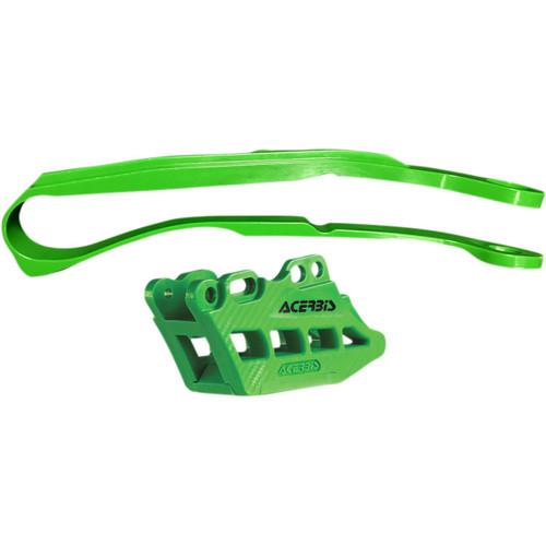ACERBIS Chain Guide 2.0 and Slider Kit - Kawasaki KX250F/KX450F - Green