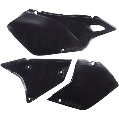 Acerbis Side Panels - '03 Kawasaki KLX 400R/ '00-'09 Suzuki DR-Z 400/400S/400E - Black