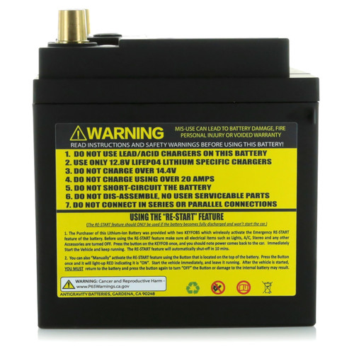 ANT Battery Auto Group 48 Restart antAG-H6-40-RS
