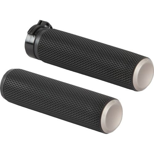 Arlen Ness Grip Knurled Titanium 6302685