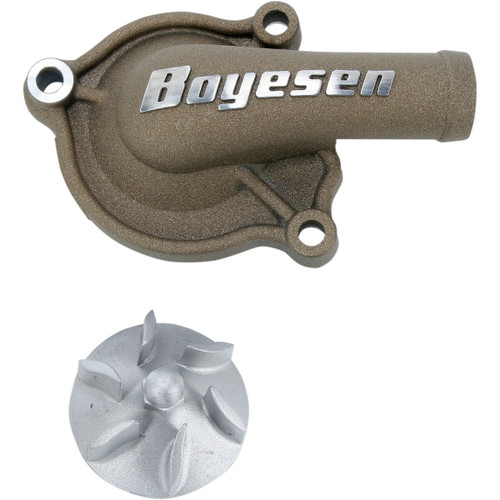 Boyesen Supercooler Water Pump Cover and Impeller Kit Magnesium Honda 09' 16' CRF450R