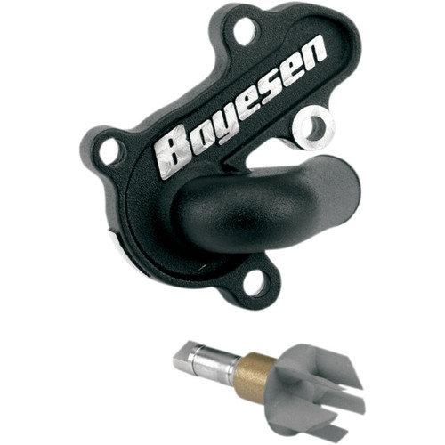 Boyesen Supercooler Water Pump Cover and Impeller Kit Black Suzuki 89' 21' RM 85