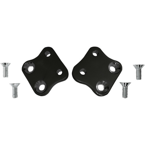 Kick Back Plate Fxd Blk
