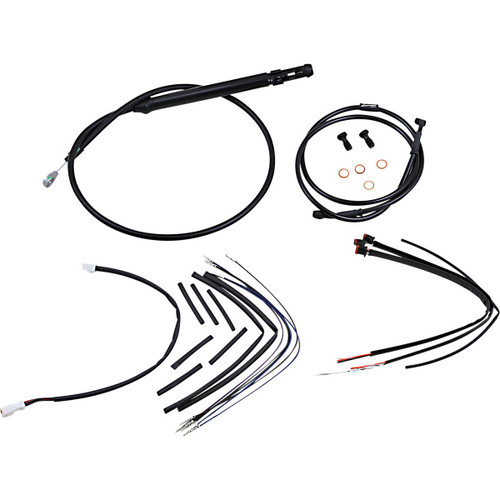 Burly Brand Cntrl Kit Fx 12 Ape Blk