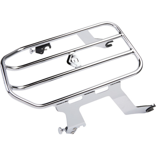 Cobra Detachable Solo Luggage Rack - Chrome - Bobber