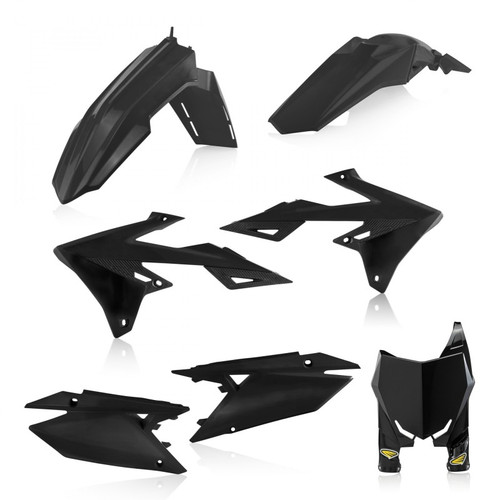 Cycra 5-Piece Replacement Kit Suzuki - Black