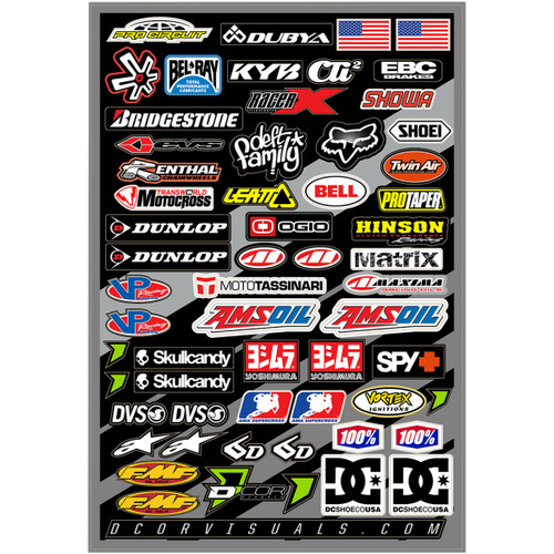 D'Cor Visuals Decal Sheet Misc Logo