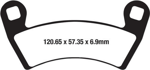 EBC Sintered "R" Brake Pads 17212517