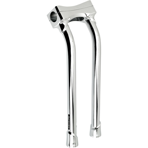 Biltwell Riser Mrdck Pbo/S Chr 14"