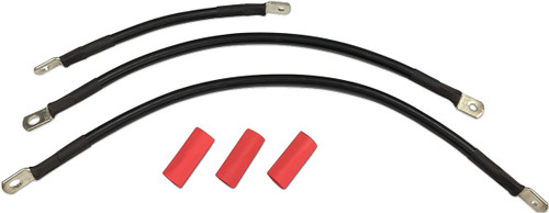 Drag Specialties Cable Set Bat Blk 84-88St