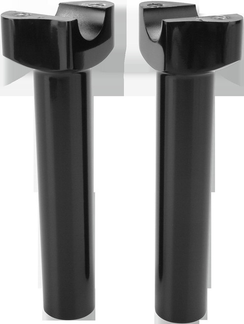 Drag Specialties Risers Straight 6.5" Blk