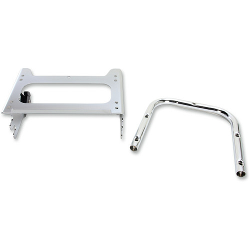 Drag Specialties Quick Detach Tour Box Mount  - Chrome