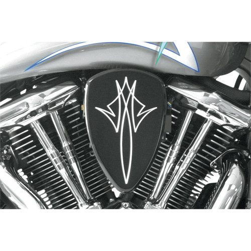 Baron Big Air Kit - Pinstripe - Black - Kawasaki - 03' - 09' VN 1600 A Vulcan Classic
