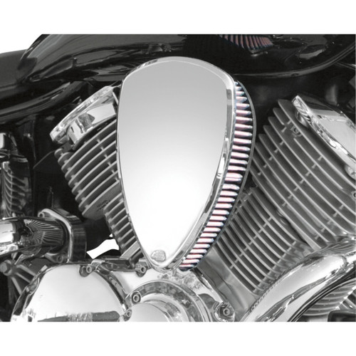 Baron Big Air Kit - Smooth - Chrome - Kawasaki - 03' - 09' VN 1600 B Vulcan Mean Streak