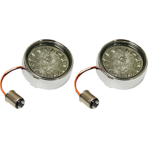 Custom Dynamics Turn Signal Insert - Red/Smoke 20201982