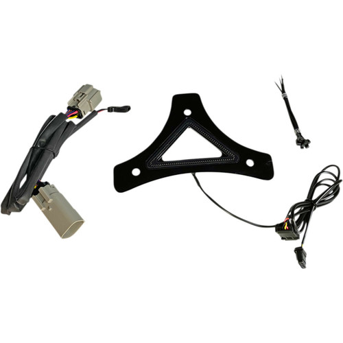 Custom Dynamics LED Backrest Light - Run/Brake - Black 20402615