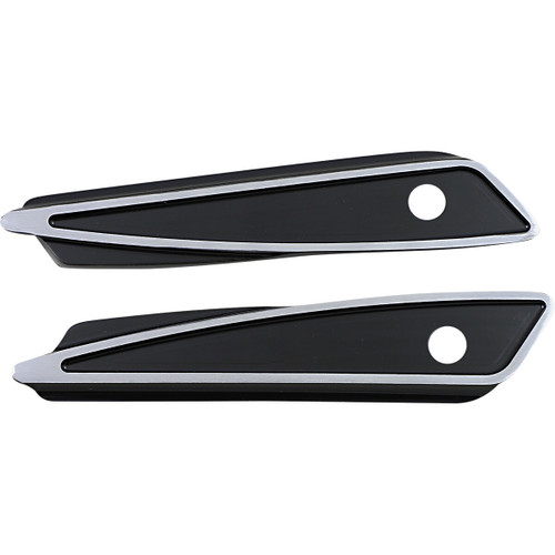 Covingtons Saddlebag Hinge Cover - Ripper - Black