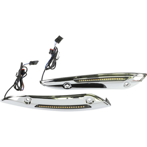 Custom Dynamics Windshield Trim - Chrome 20402817