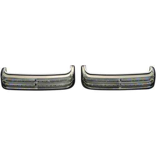 Custom Dynamics Saddlebag LED Lights - Sequential - Black/Red 20402575