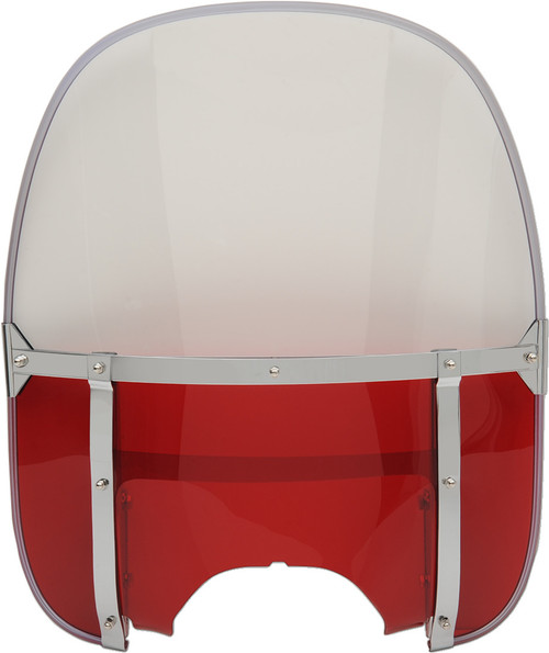Drag Specialties Red Windsheld Kit 60-84Bt